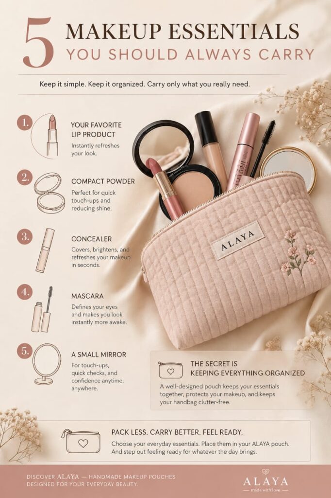 5 Makeup Essentials You Should Always Carry